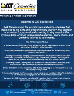 Advertising Rate Card